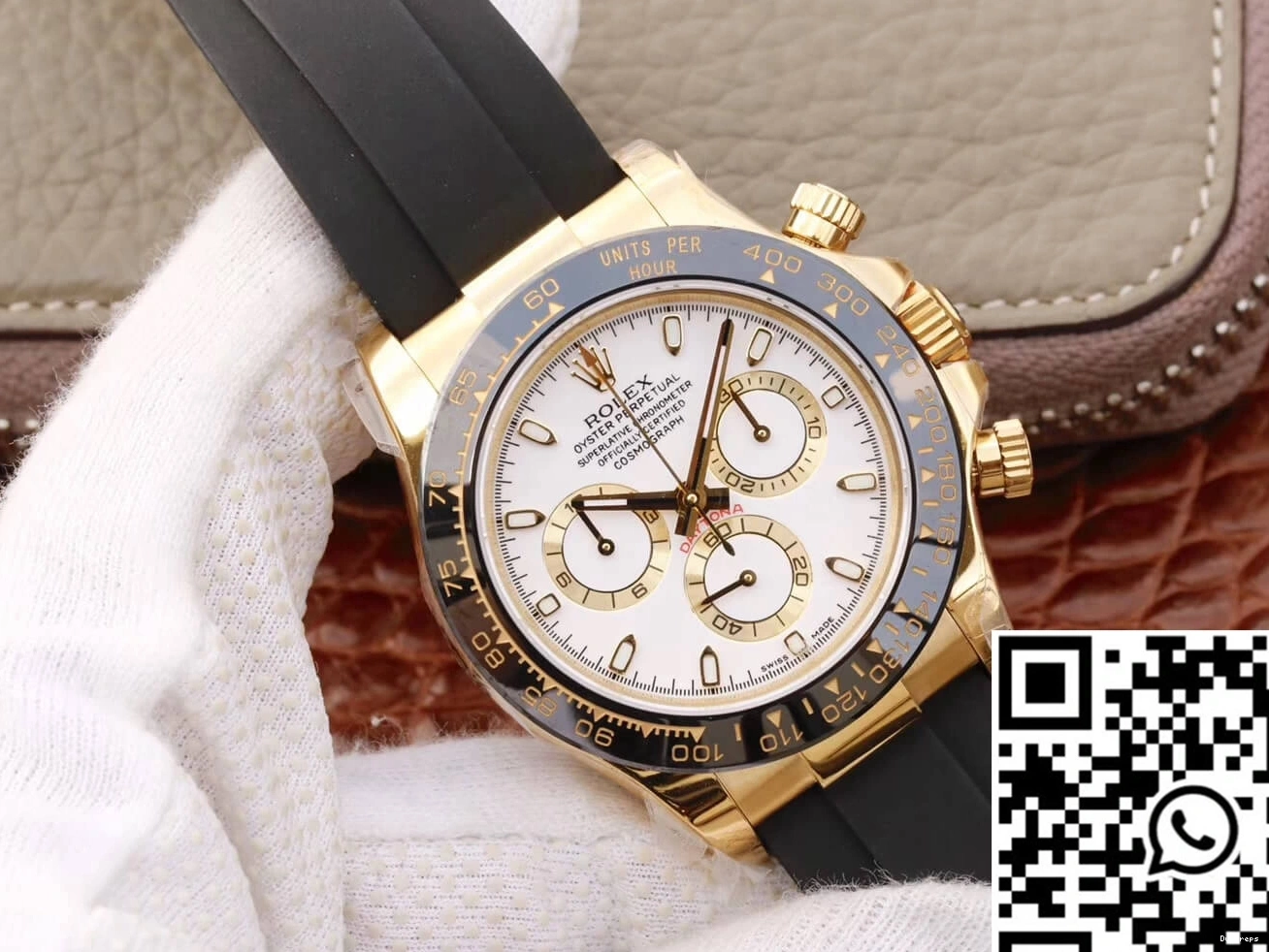 Vibrant 1089 Factory JH Rolex M116518ln-0041 Cosmograph White Dial Daytona 0724
